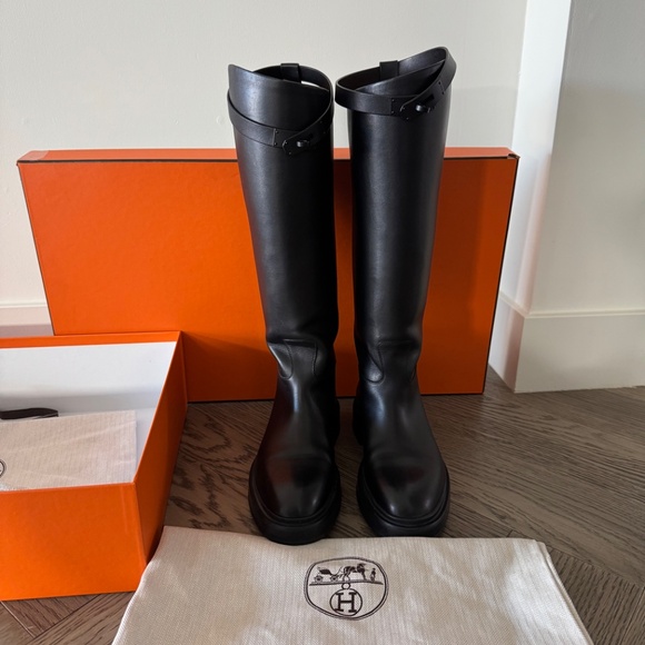 Hermes Faustine Jumping Boots - Picture 2 of 5